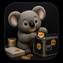 Koala labelling a lighting case